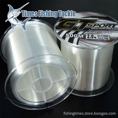 Monofilament Nylon Fishing Line Best Value 500m (GT-SPORT)